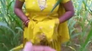 Desi village bhabhi outdoor