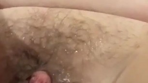 Wet Milf pussy orgasm  on big dildo