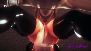 Incredibles Hentai 3D - Violet enjoy with her friend