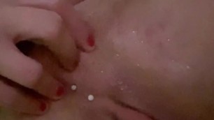 Upclose Pulsing Big Clit Orgasm