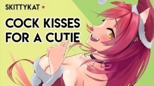 Gentle Femdom || Cock Kisses for a Cutie [big Step-sis + Virgin Listener] [lipstick Kisses]