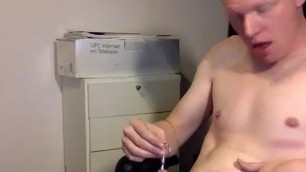 Sounding my dutch penis